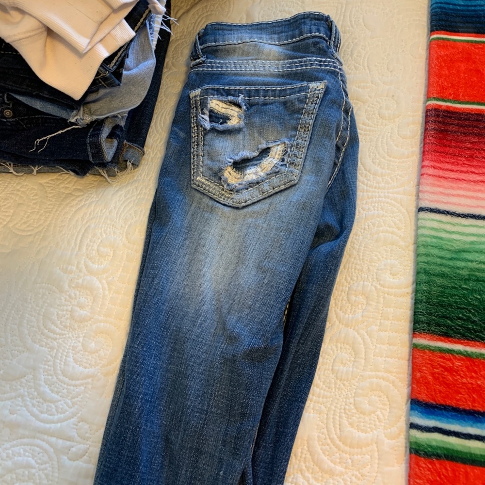 Slim bootcut jeans